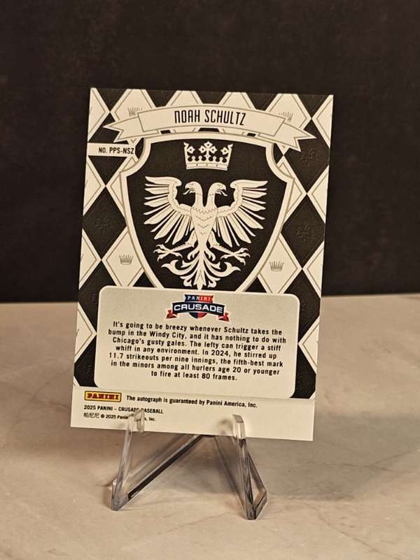 Crusade #PPS-NSZ Noah Schultz Mint