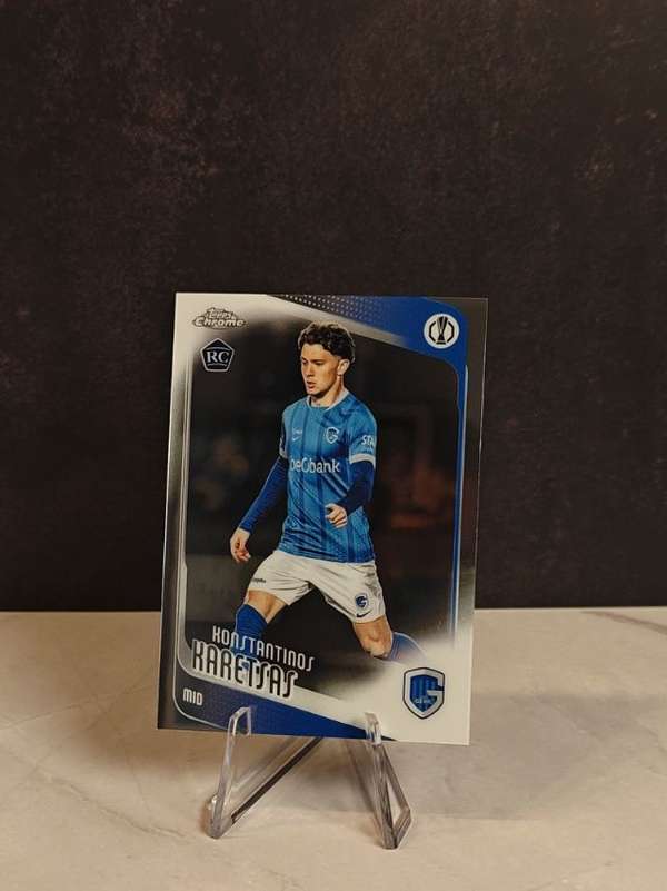 2025-26 Topps UEFA Club Competitions #150 Konstantinos Karetsas Near Mint