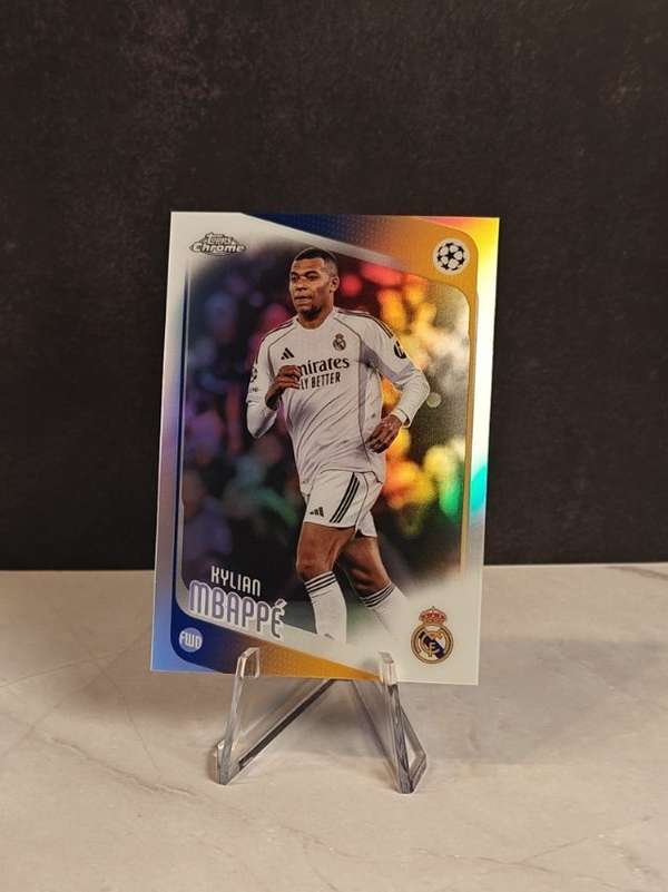 2025-26 Topps UEFA Club Competitions #112 Kylian Mbappé Near Mint