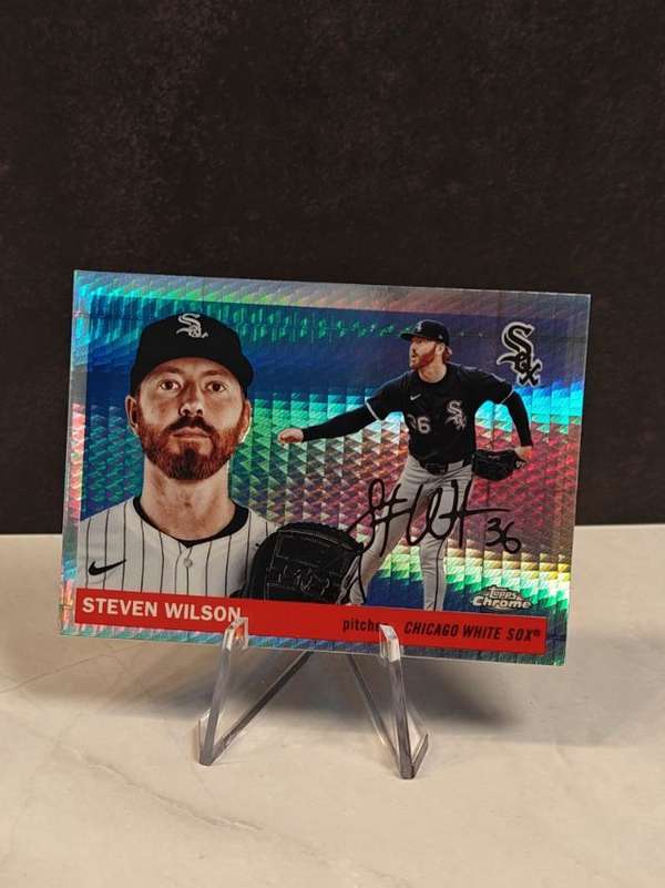 2025 Topps Chrome Platinum - Prism Refractors #384 Steven Wilson Near Mint