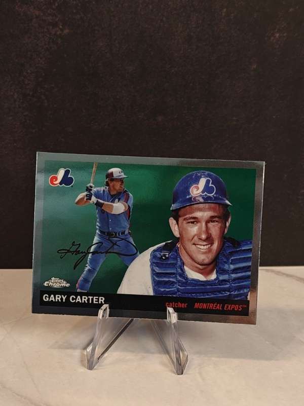 2025 Topps Chrome Platinum #482 Gary Carter Near Mint