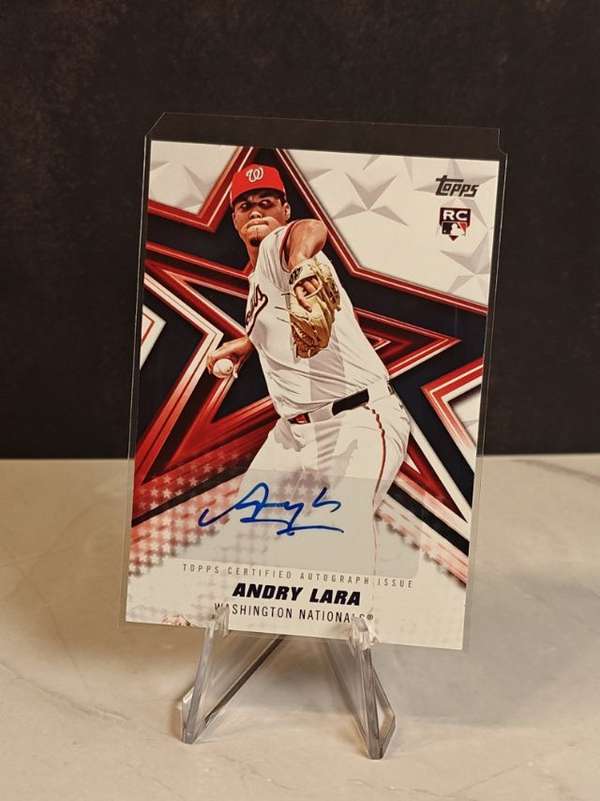 2026 Topps - Baseball Stars Autographs (Series One) #BSA-AL Andry Lara Near Mint