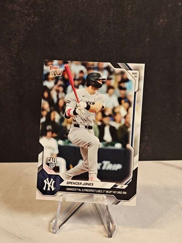 Topps Now #186 Spencer Jones Near Mint