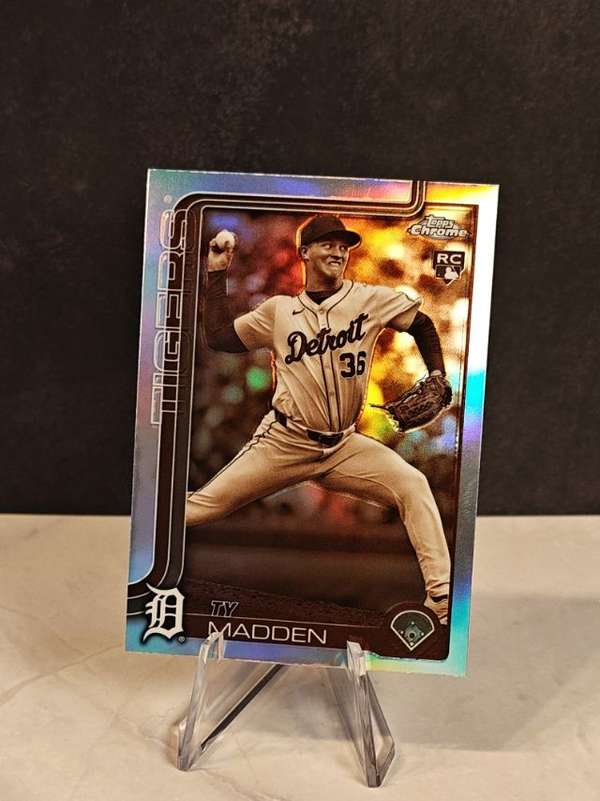 2025 Topps Chrome - Sepia Refractors #285 Ty Madden Near Mint