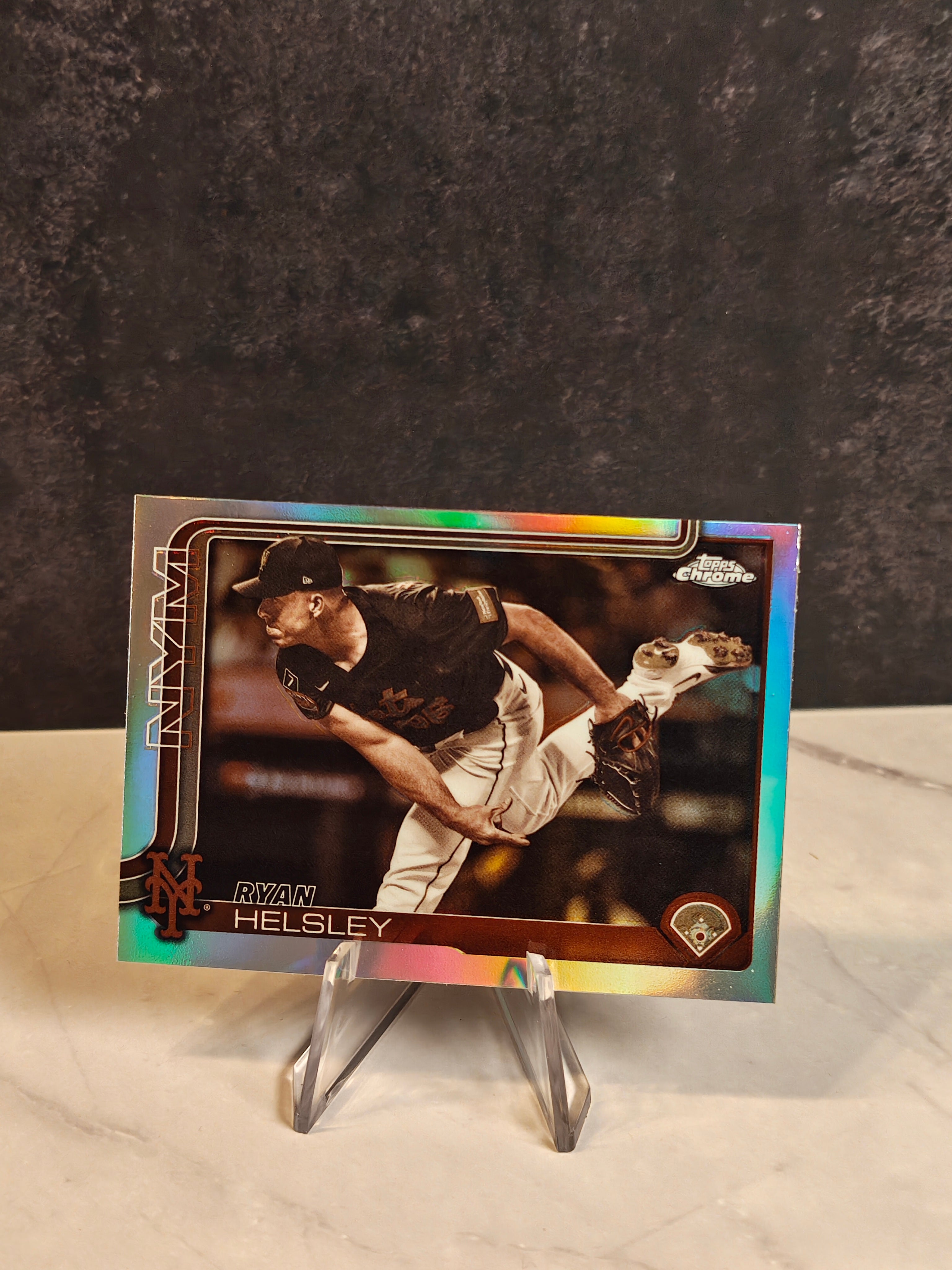 2025 Topps Chrome Update #USC12 Ryan Helsley Sepia Refractors