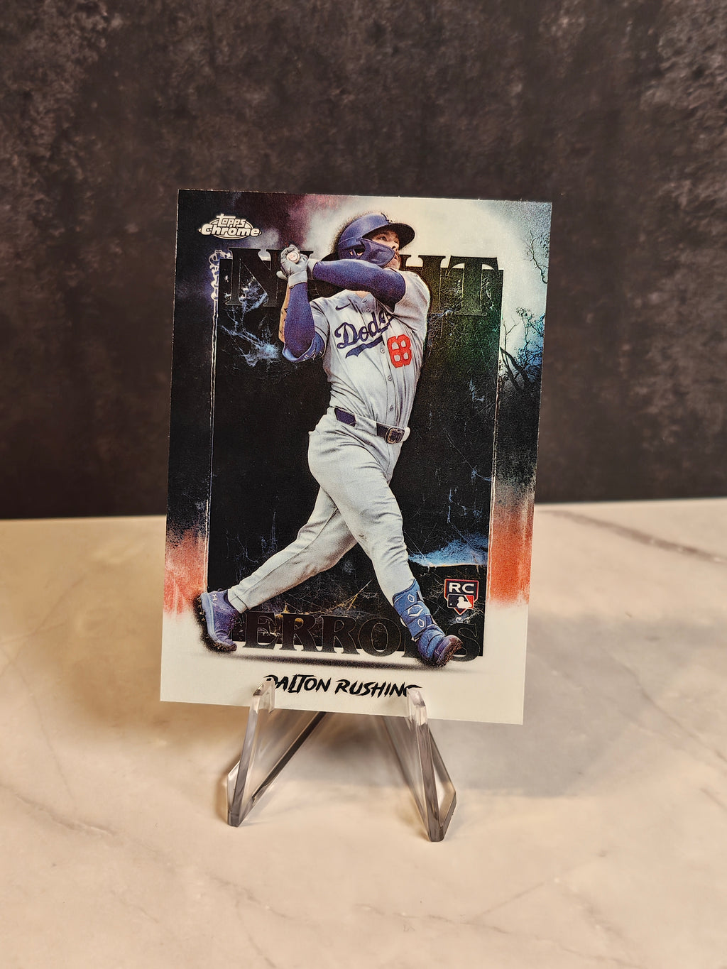 2025 Topps Chrome Update #NT-24 Dalton Rushing Night Terrors