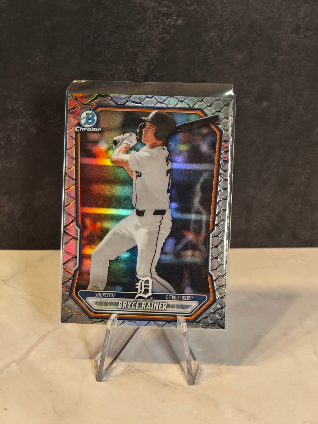 2026 Bowman #BCP-99 Bryce Rainer Chrome Prospects Reptilian Refractor