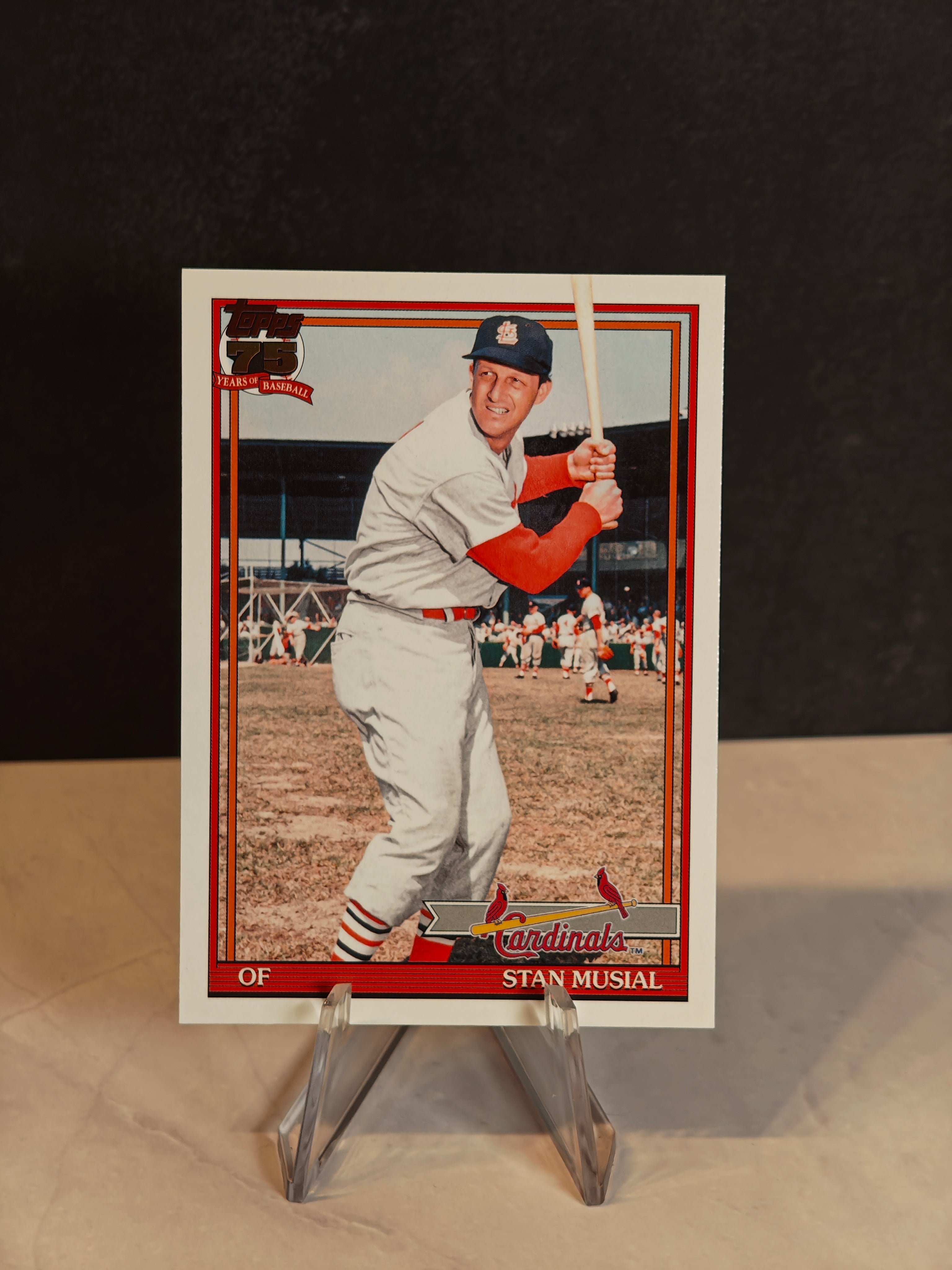 2026 Topps #91B2-34 Stan Musial 1991 Topps Baseball 35th Anniversary