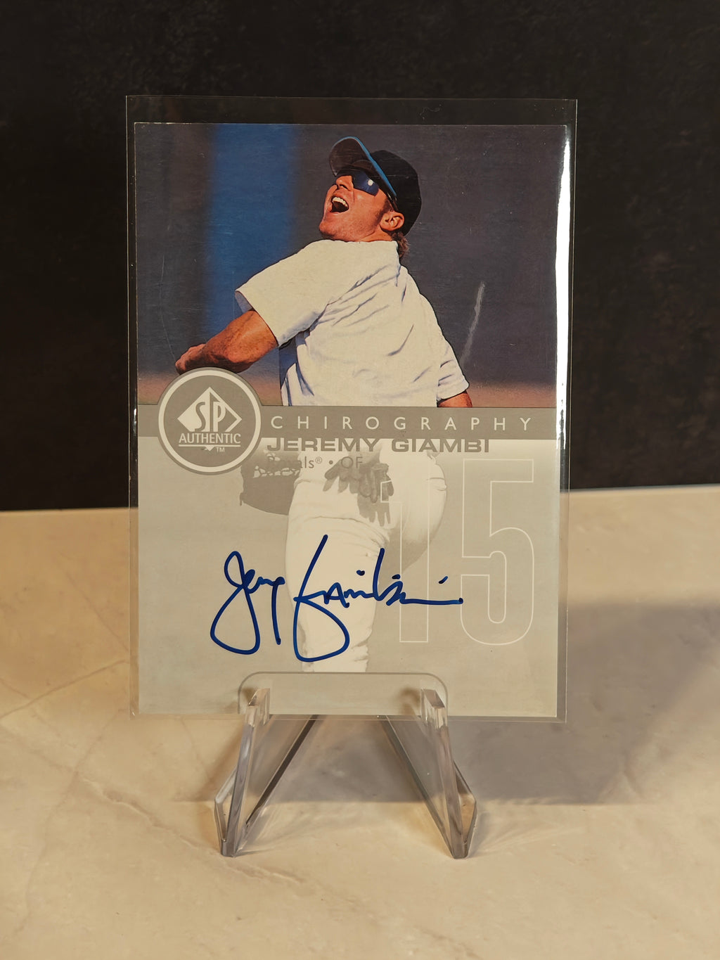 1999 SP Authentic #JG Jeremy Giambi Chirography