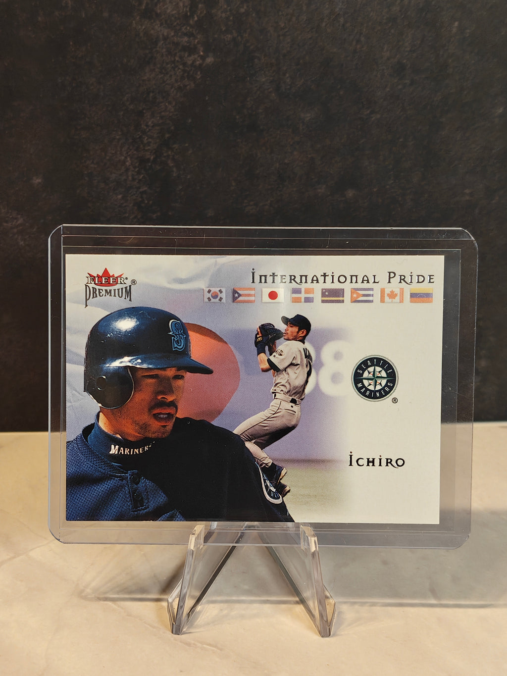 2002 Fleer Premium #4 IP Ichiro International Pride