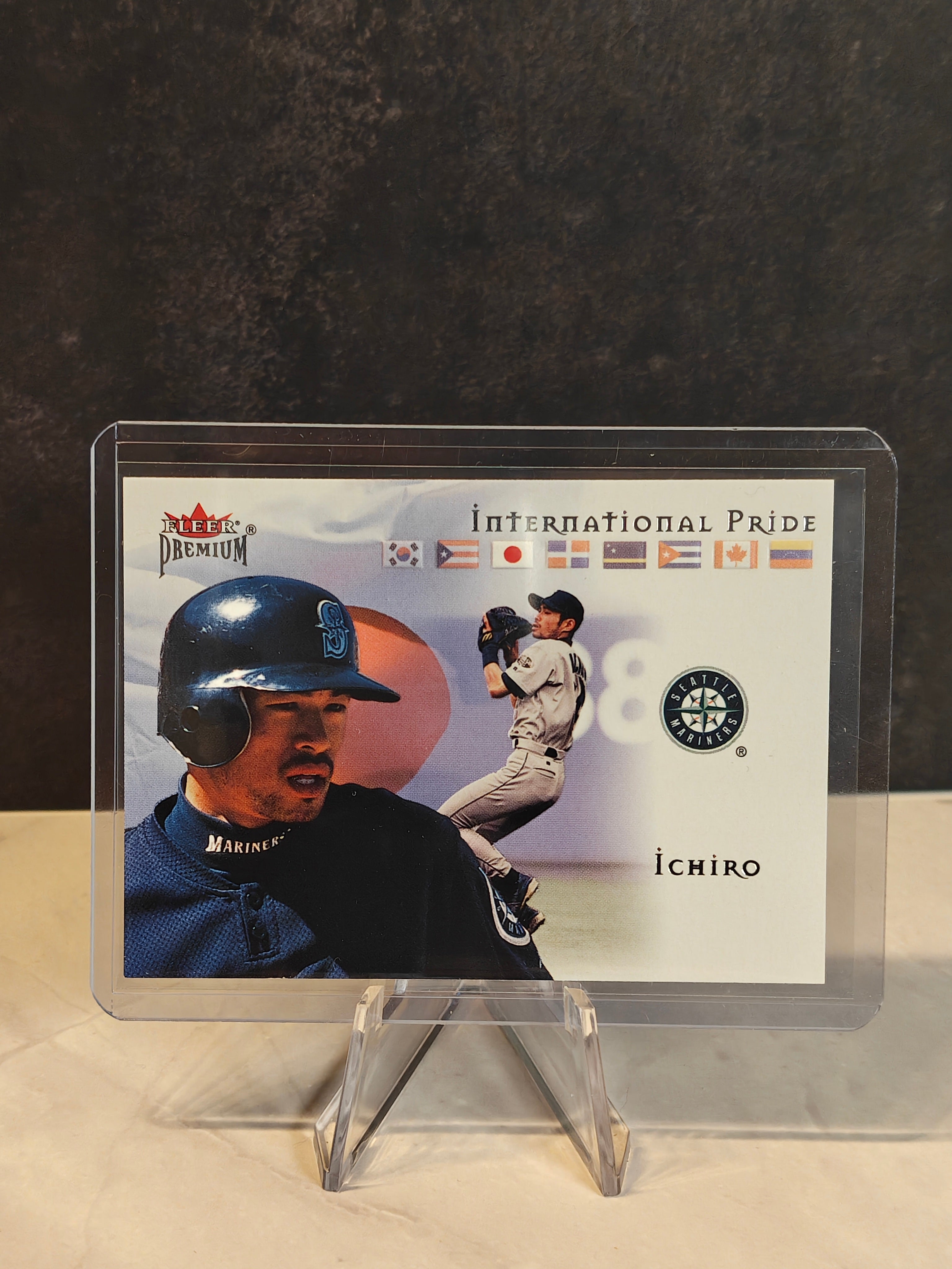 2002 Fleer Premium #4 IP Ichiro International Pride