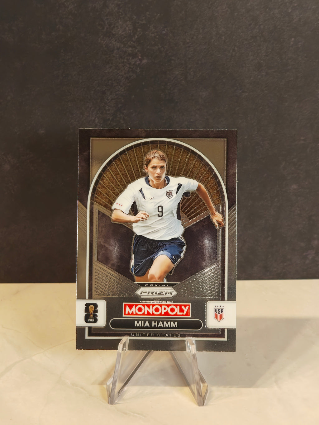2026 Panini Prizm Monopoly FIFA World Cup #91 Mia Hamm
