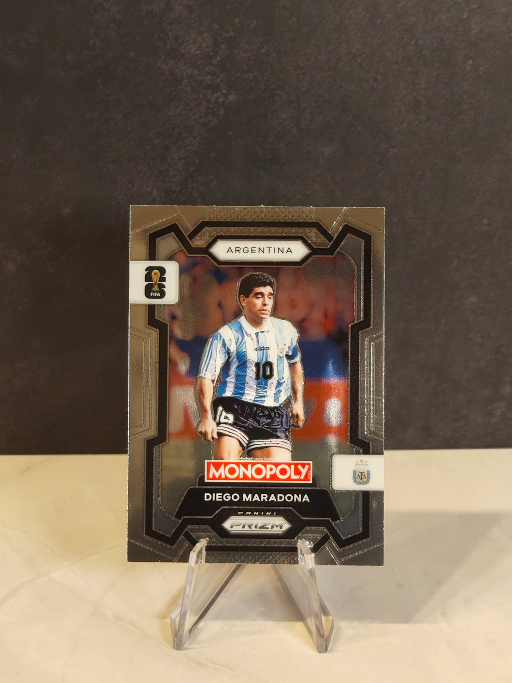2026 Panini Prizm Monopoly FIFA World Cup #3 Diego Maradona