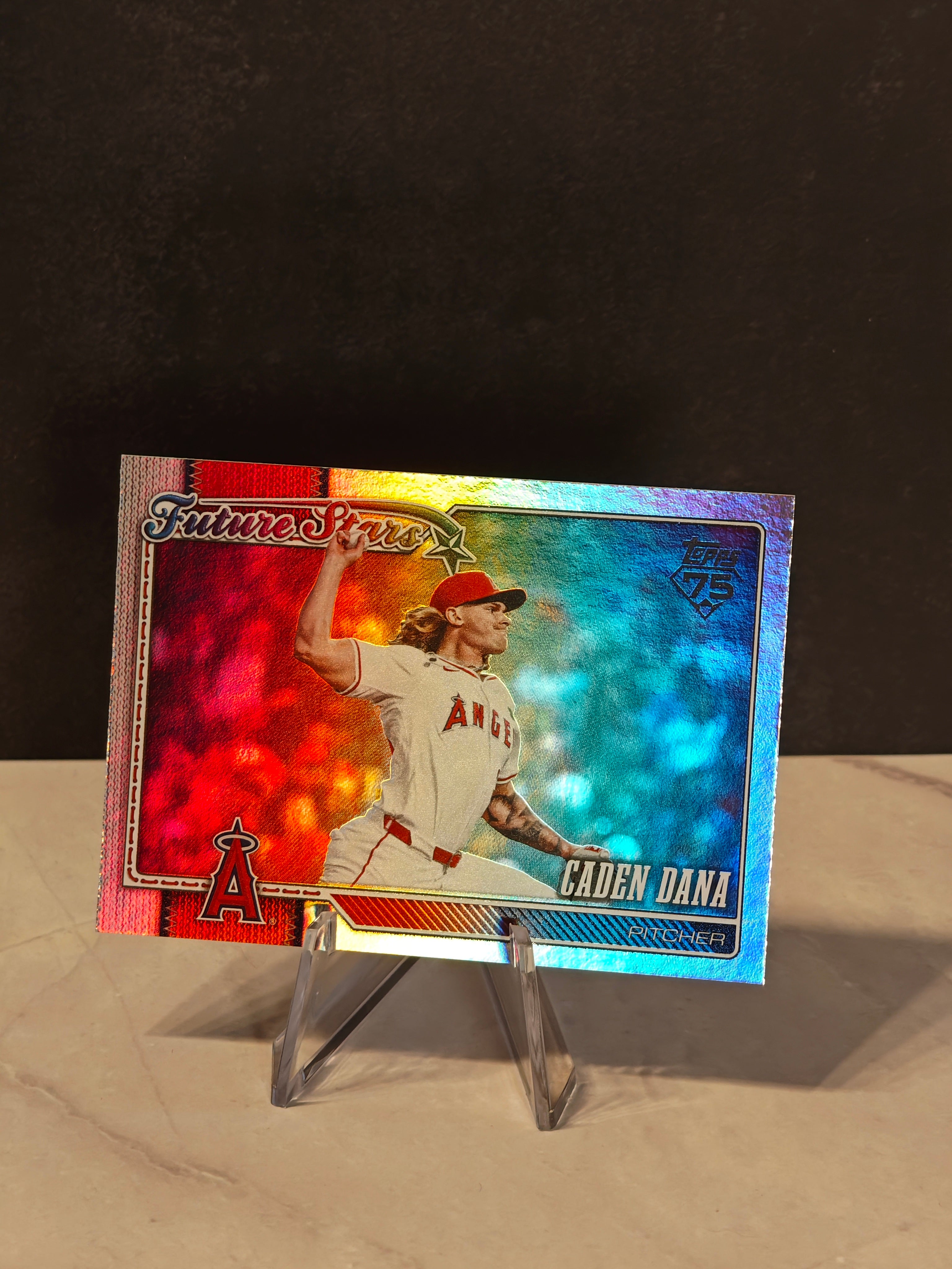 2026 Topps #617 Caden Dana Rainbow Foil
