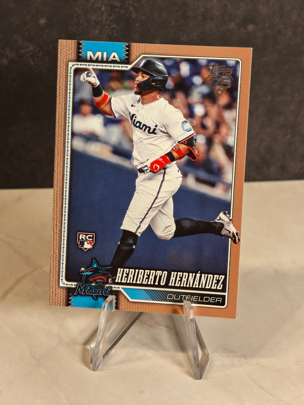 2026 Topps #578 Heriberto Hernández Gold #/2026
