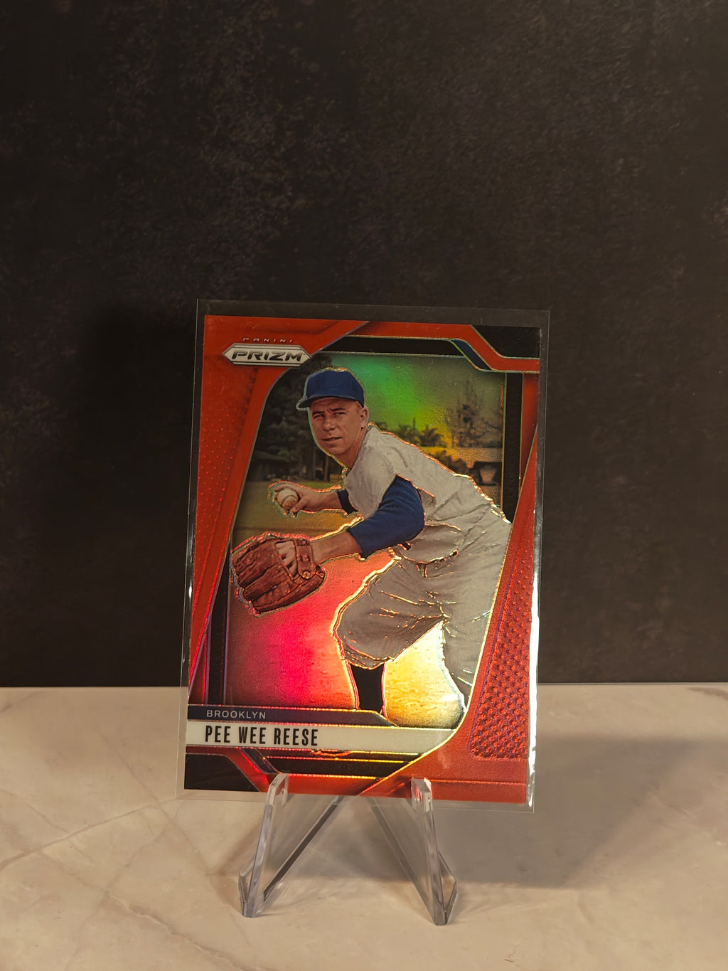 2025 Panini Prizm #11 Pee Wee Reese Red Prizms #/299