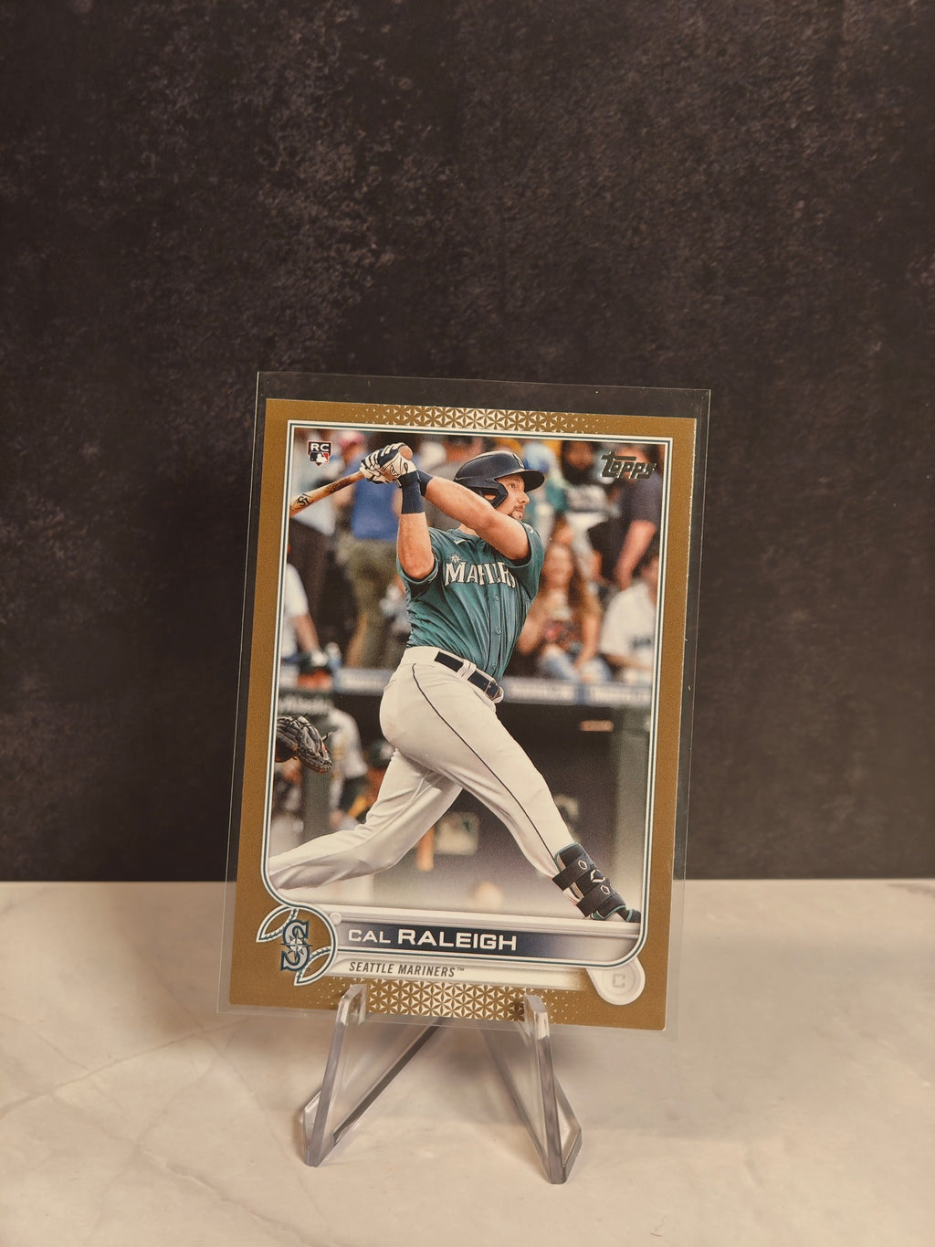 2022 Topps #277 Cal Raleigh Gold #/2022