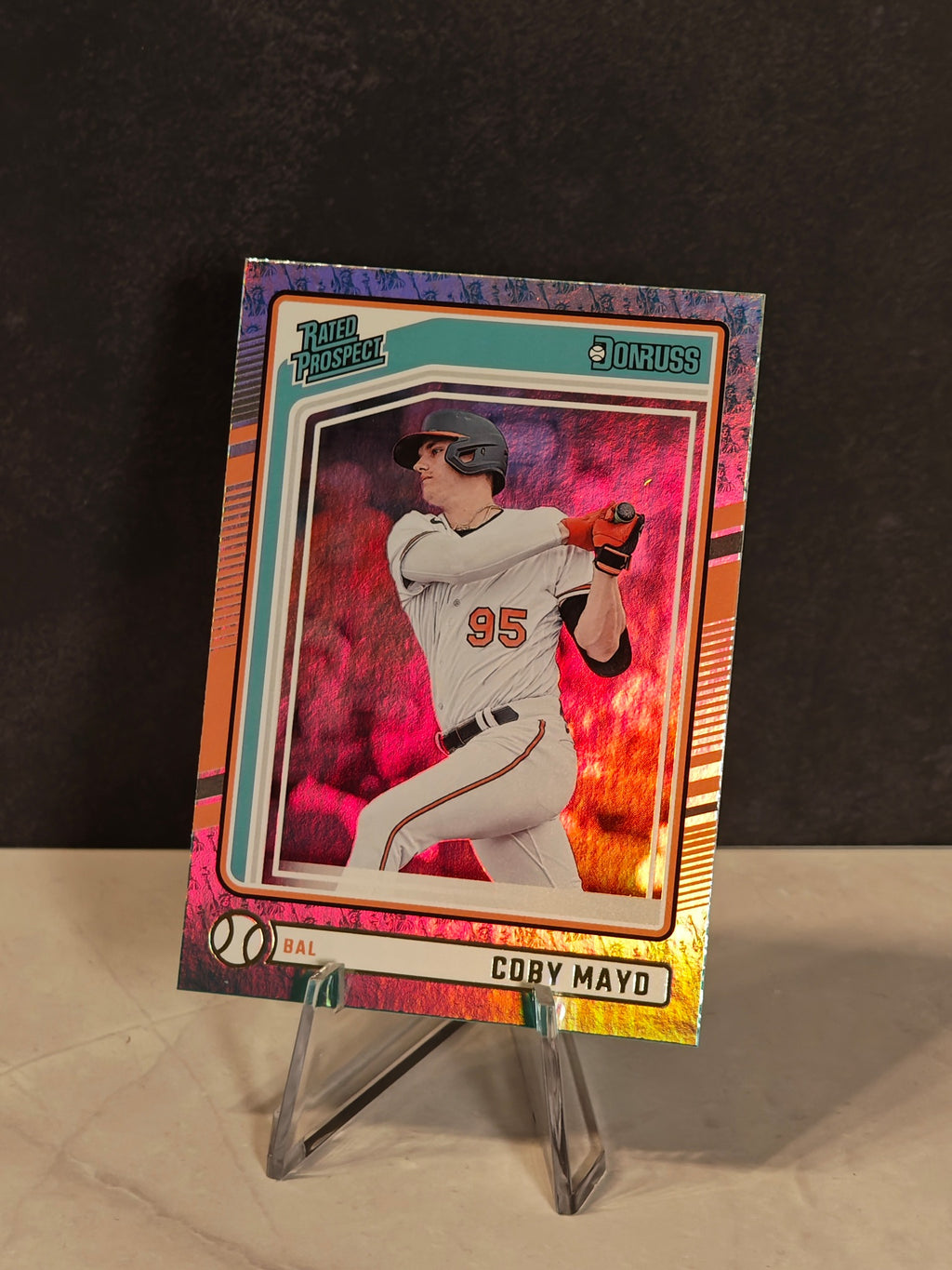 2024 Donruss #144 Coby Mayo Liberty Parallel