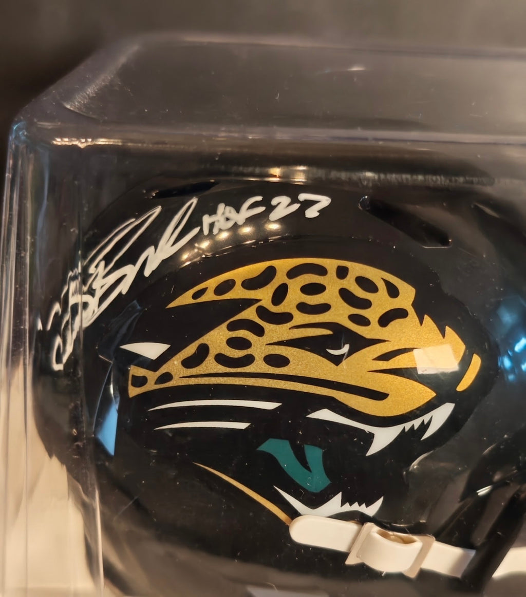 Tony Boselli Signed Mini Helmet