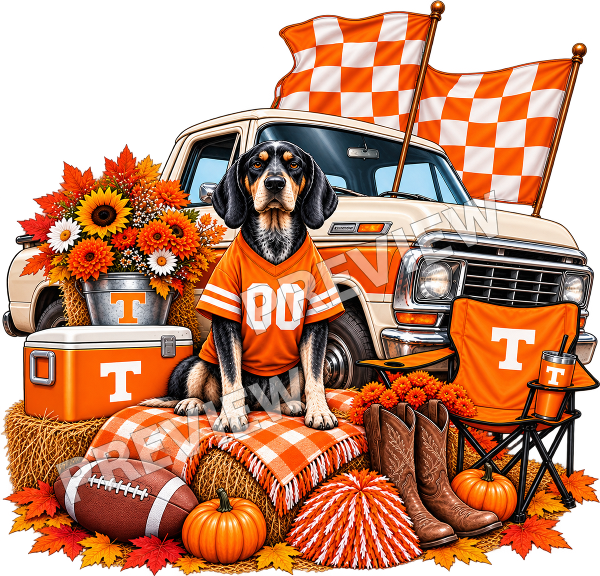 Tennessee Volz Sticker #1